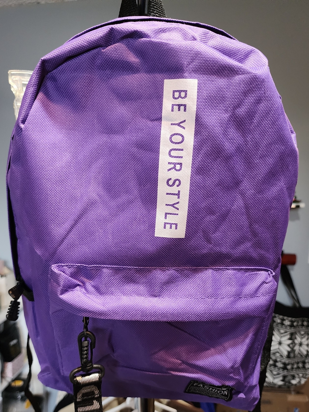 Purple Backpack 11x15 - Picture 2 of 8